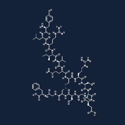 AOD-9604 2D molecular structure