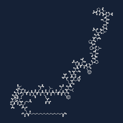 Cagrilintide 2D molecular structure