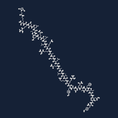 CJC-1295 Without DAC 2D molecular structure