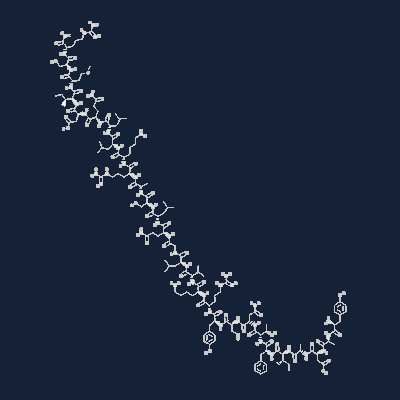 Sermorelin 2D molecular structure