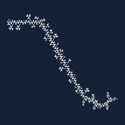 Tesamorelin 2D molecular structure