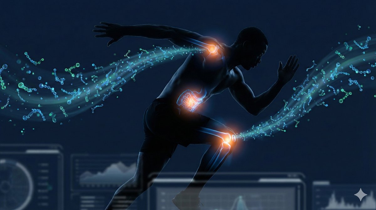 Molecular visualization of peptide-mediated tissue regeneration pathways